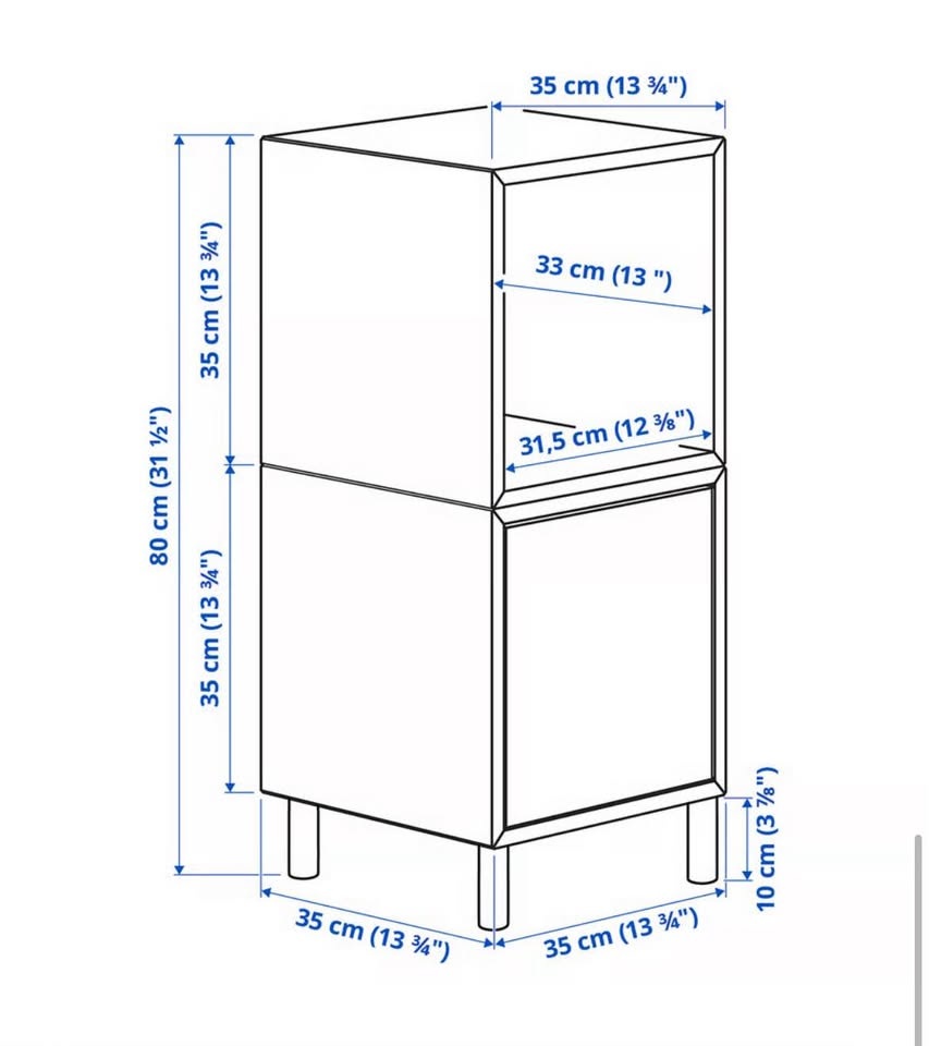 IKEA EKET Wall Cabinet Shelves (2 Side Tables & Night Stands) - photo 3