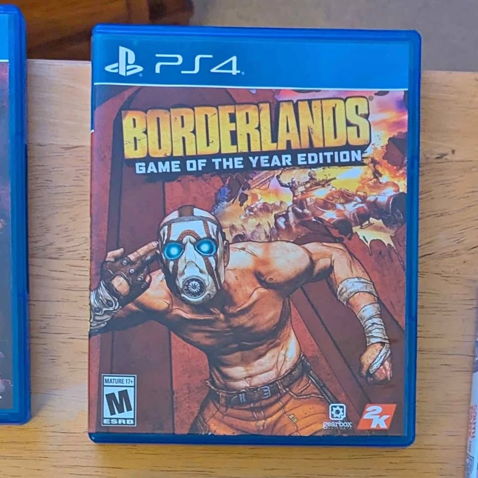 PS4 Borderlands Game of the Year Edition - Map Poster