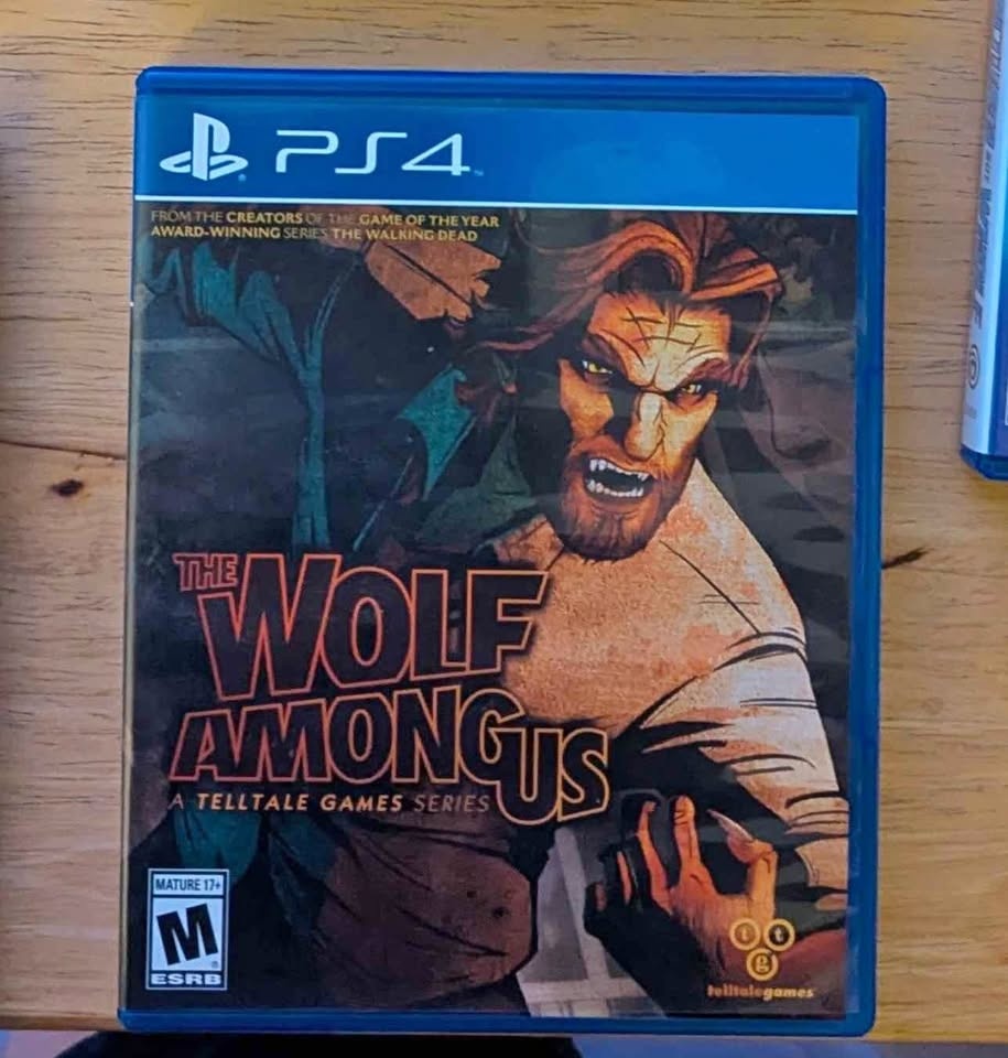 PS4 The Wolf Among Us – Telltale Game