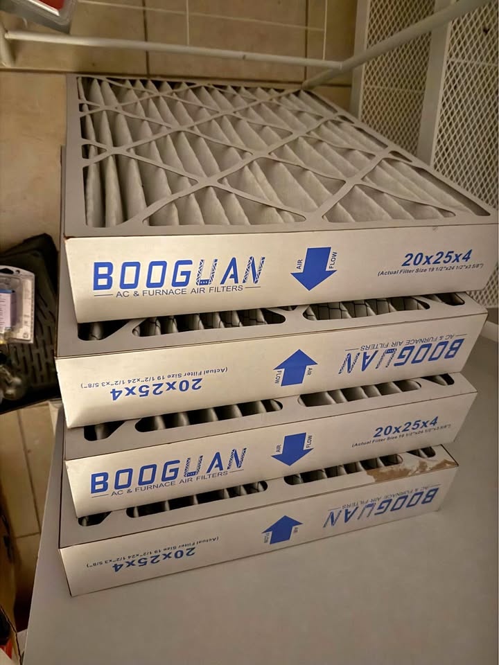 BOOGUAN AC Furnace Air Filters 20x25x4