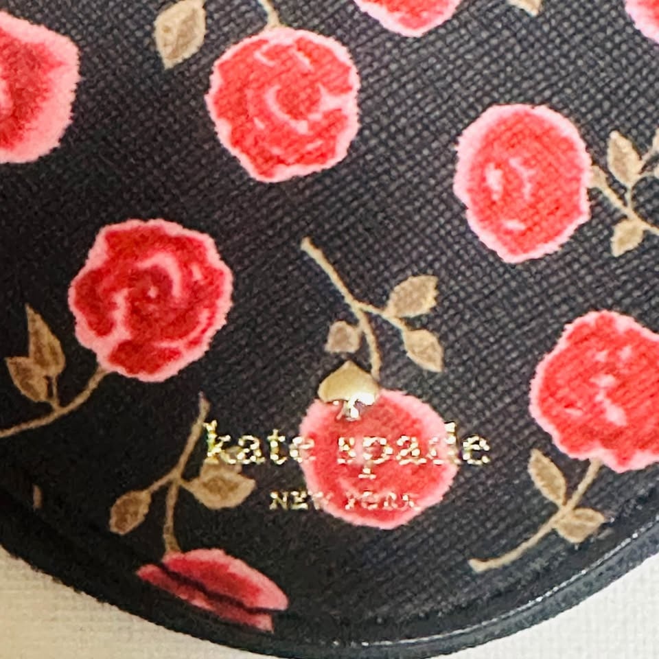 Kate Spade Woman's Leopard Wristlet Purse with Black Stones - photo 3
