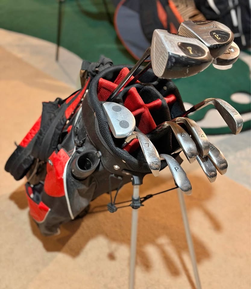 Complete Right-Handed Golf Set w/ Stand Bag – Driver, Woods, Iro