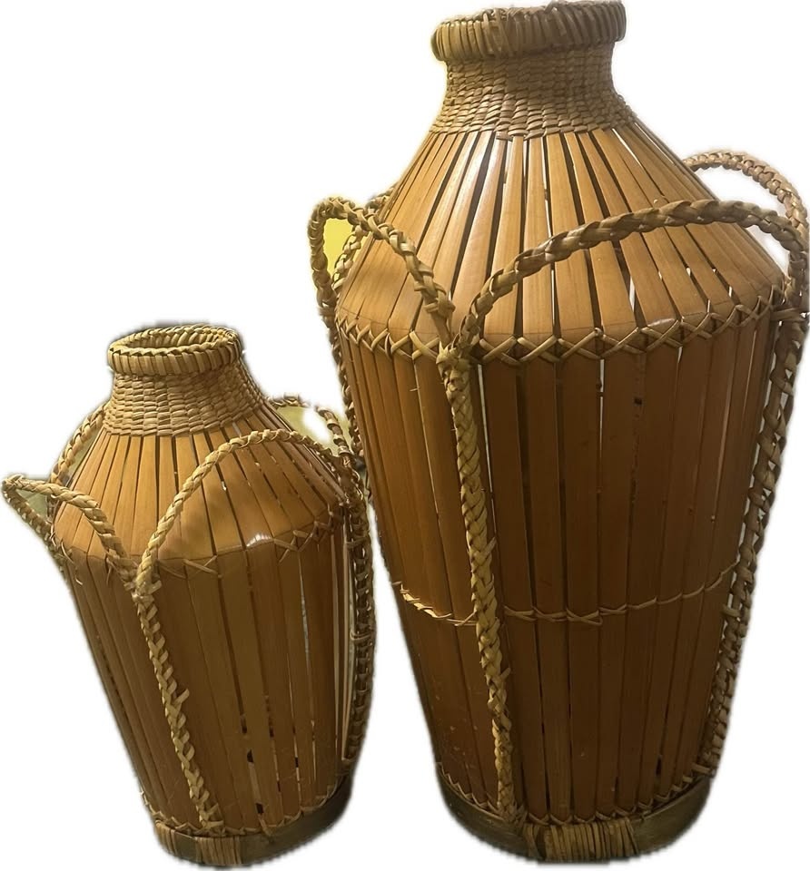 Set of 2 Bamboo Decorative Pieces - photo 2