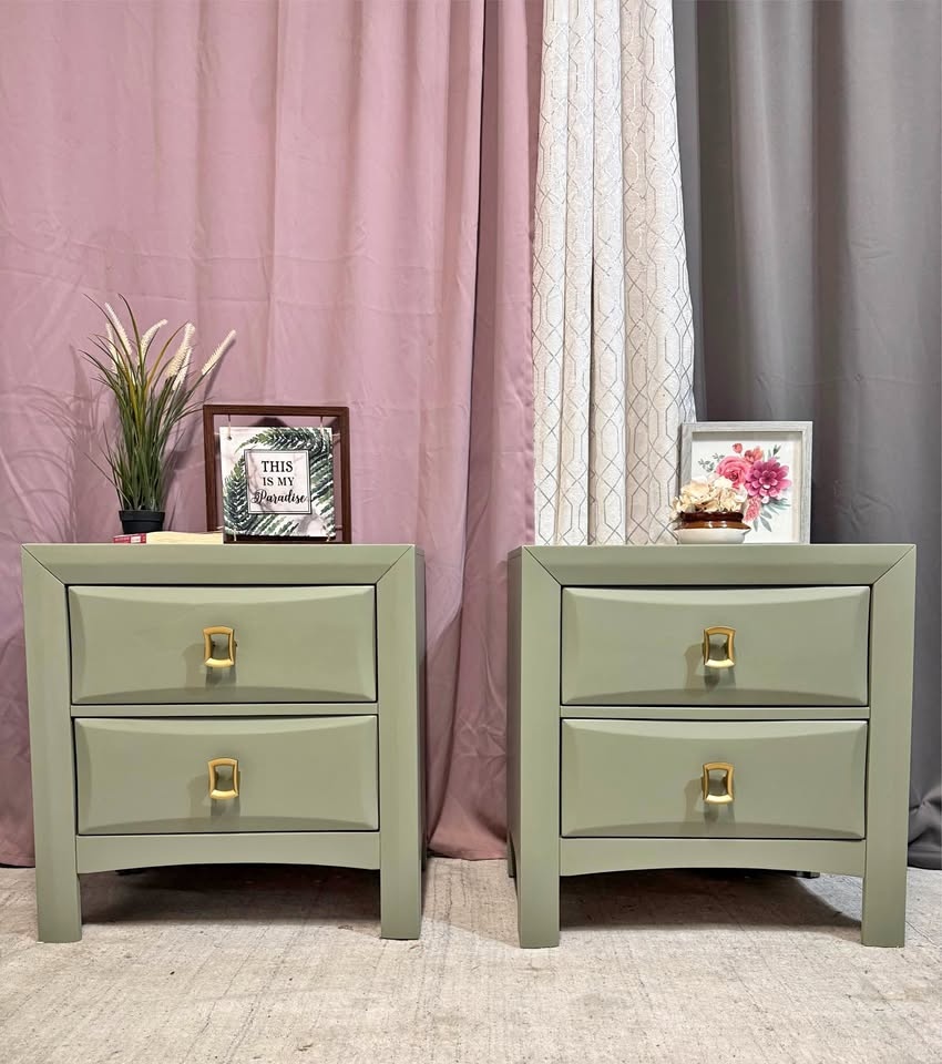 Matching nightstands for sale - refinished