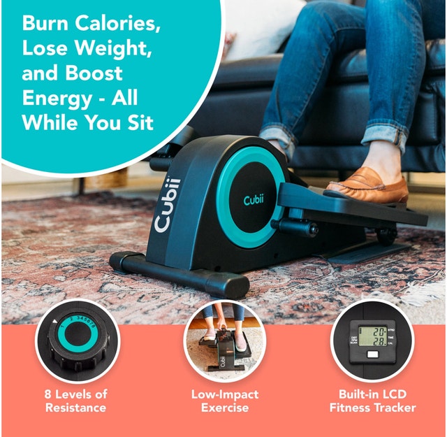 Brand New Cubii Jr. Compact Seated Exercise Elliptical