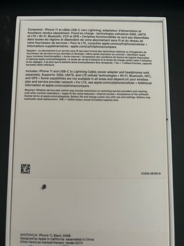 Apple iPhone 11 Empty Gift Box Only - photo 3