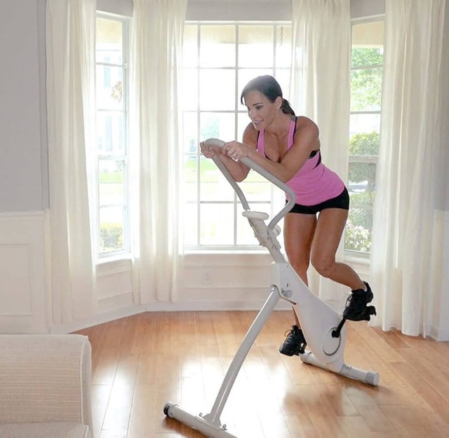 Brand New Echelon Exercise Fitness Vertical Cycle Trainer - photo 4