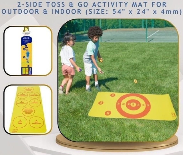 Brand New Go Zone Kids Toss & Go Activity Mat