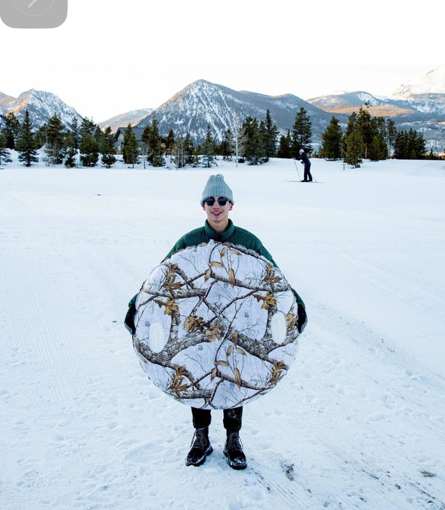Brand New RealTree Edge SnowCandy Jumbo Inflatable Snow Tube - photo 5