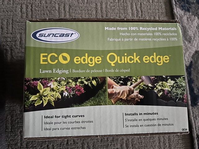 Brand New Suncast 6” Eco Lawn Garden Landscape Edging - 20ft - photo 2