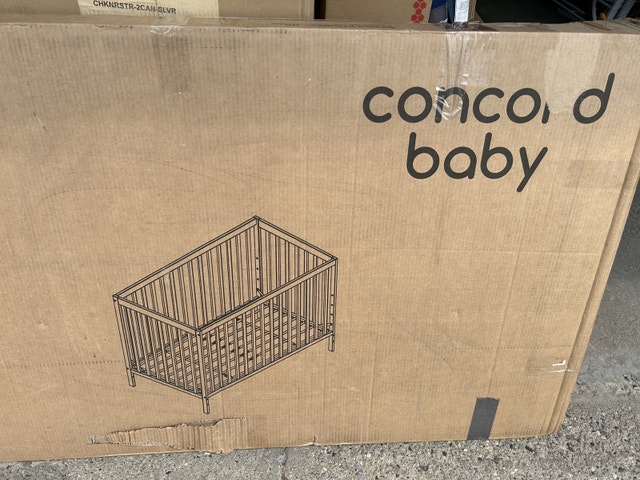 Brand New Concord 4-in-1 Baby Crib Cot Bed Model 375 - photo 4