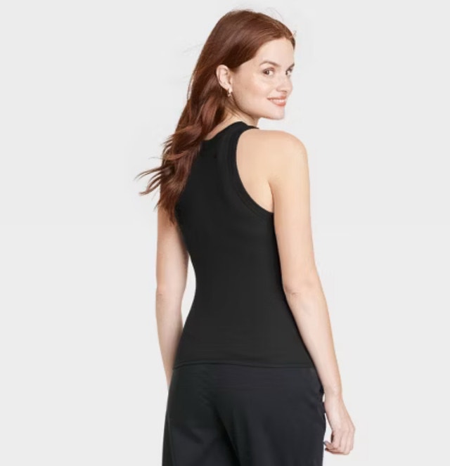 A New Day Women's Black Sleeveless Tank Top - Size L - photo 2