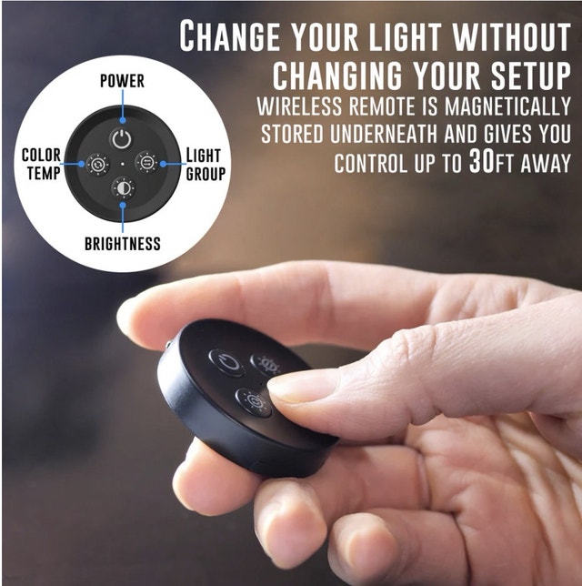 Brand New Digipower Trimate Vlogging Light w/ Remote - photo 4