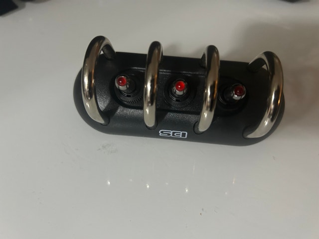Brand New SCI 20A 3-Round LED Toggle Control Panel Switch Panel - photo 4