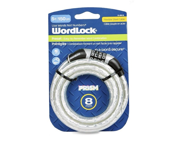 Brand New Wordlock Bike Lock 5ft 150cm- Prizm