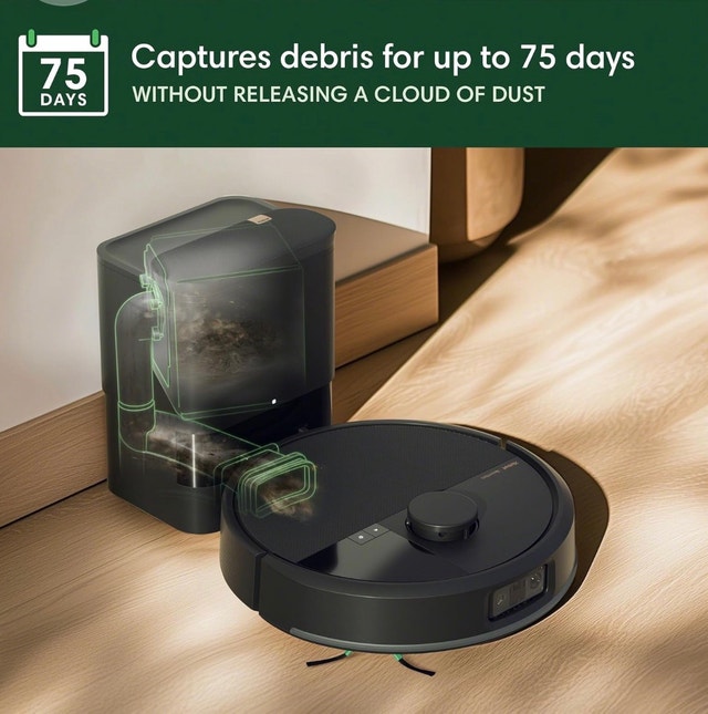 iRobot Roomba Max 705 Robot Vacuum + Auto Empty Dock - photo 2