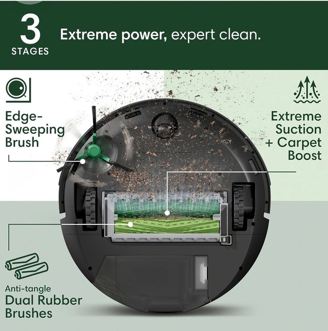 iRobot Roomba Max 705 Robot Vacuum + Auto Empty Dock - photo 5