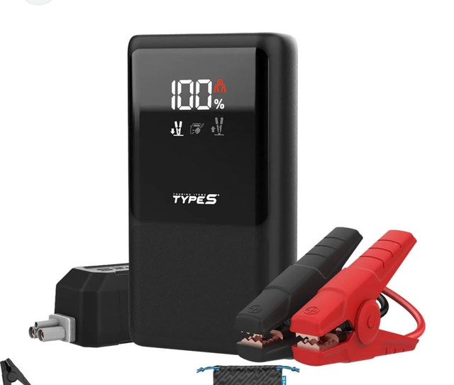 Brand New TYPE S Portable Battery Jump Starter & Power Bank