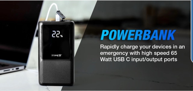 Brand New TYPE S Portable Battery Jump Starter & Power Bank - photo 4