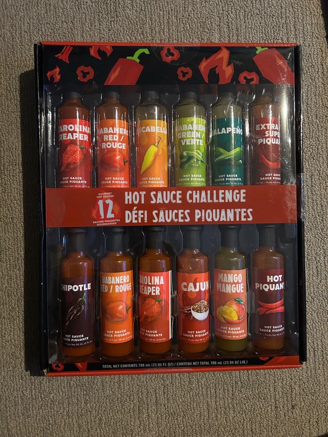 Brand New 12 Pack Hot Sauce Challenge Gift Set - photo 2