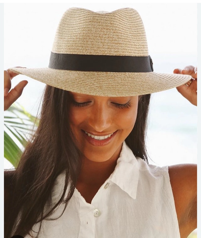 Solar Escape UV Fedora Sun Hat - New