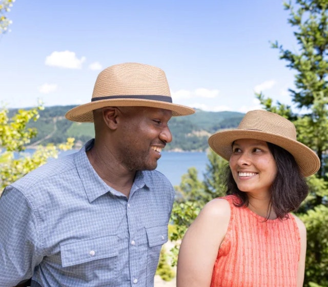 Solar Escape UV Fedora Sun Hat - New - photo 4