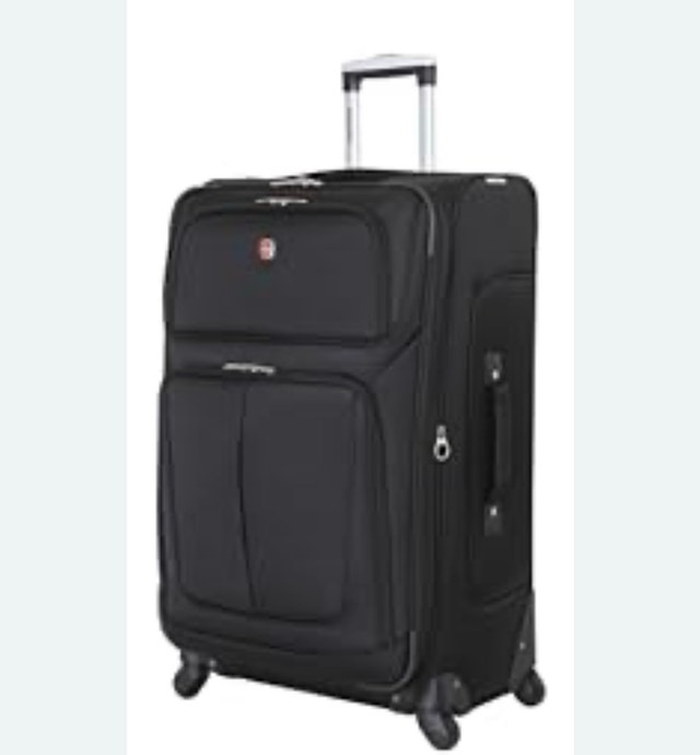 Swiss Gear Sion Spinner Check In Travel Suitcase