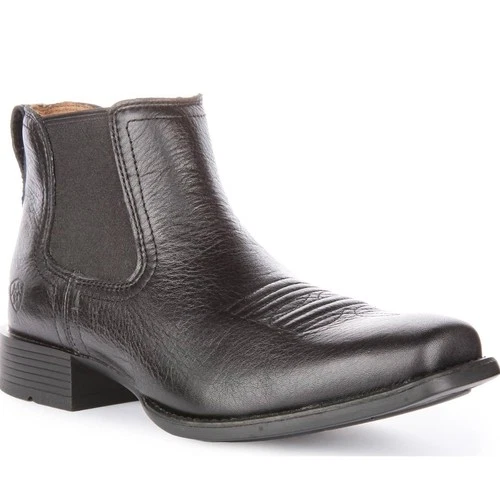 Ariat Men's Booker Ultra Western Boot Black (US 9.5)
