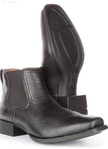 Ariat Men's Booker Ultra Western Boot Black (US 9.5) - photo 3