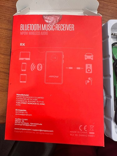 MPOW Bluetooth Music Receiver MBR1 - photo 2