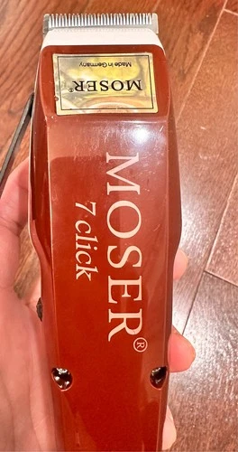 Moser 1400 Hair Clipper 7-Click MultiClick - 220V EU Plug - Made
