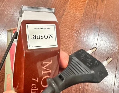 Moser 1400 Hair Clipper 7-Click MultiClick - 220V EU Plug - Made - photo 5