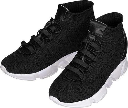CALTO Men's Invisible 3" Height Increasing Elevator Sneakers - S - photo 2