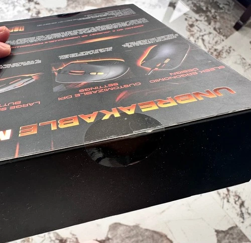 New Unbreakable M-1 Wired Gaming Mouse 12000DPI - photo 2