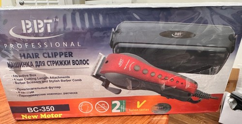 BBT Professional Hairclippers, BC-350, New Motor, Brand new Seal