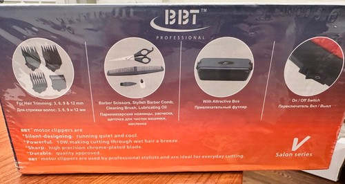 BBT Professional Hairclippers, BC-350, New Motor, Brand new Seal - photo 4