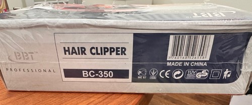 BBT Professional Hairclippers, BC-350, New Motor, Brand new Seal - photo 5
