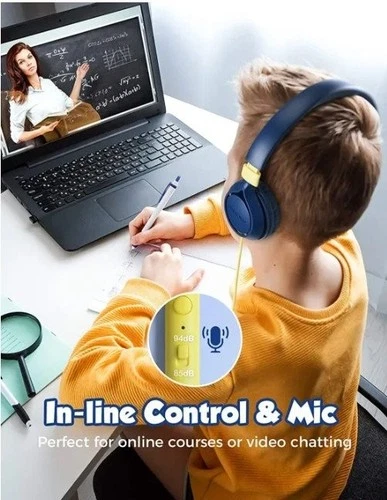 Mpow BH385A Kid Headphones - Wired, 85dB Hearing Protection - photo 2