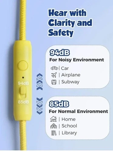 Mpow BH385A Kid Headphones - Wired, 85dB Hearing Protection - photo 4