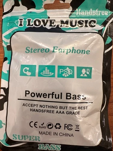 🎧 Stereo Wired Earphones – Super Bass, In-Ear, Handsfree w/ Mic - photo 2
