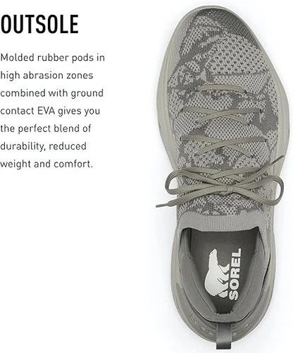 Sorel Men’s Explorer Blitz Stride Lace Shoes Gray Size 11.5 New - photo 4