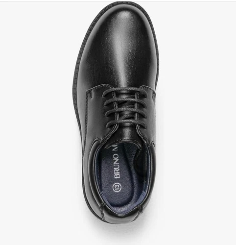 Bruno Marc Boy's Classic Oxfords Dress Shoes - photo 3