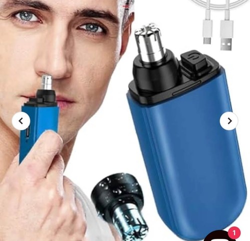 Nose Ear Hair Trimmer for Men - USB C Rechargeable Portable - photo 2