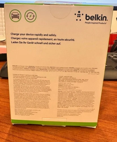 Belkin Car Charger with ChargeSync Cable (10W/2.1A) - photo 2