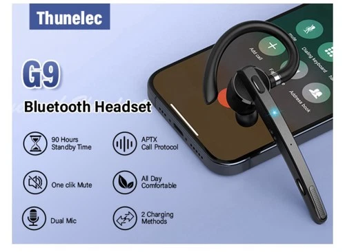 Thunelec G9 Bluetooth Headset Wireless Bluetooth 5.3 - photo 3