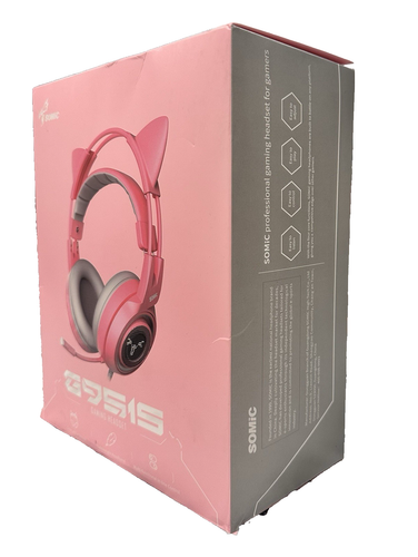 SOMIC G951s Pink Stereo Gaming Headset with Mic - photo 3