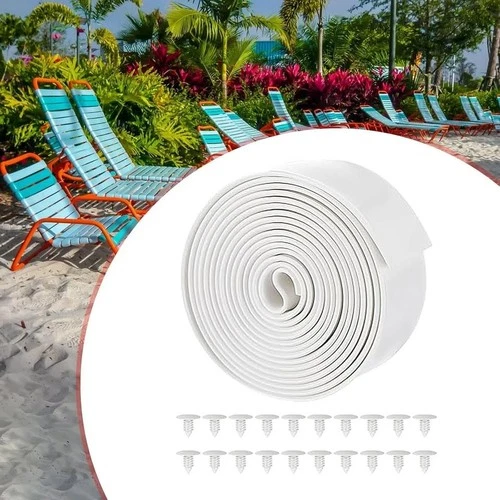 1.75" Wide 10Ft Long Vinyl Straps for Patio Chair Repair +10 Plu - photo 5