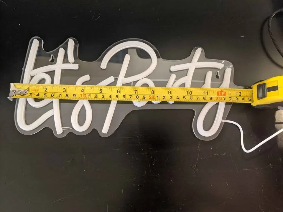 Neon Sign: Let's Party image indicator(3)