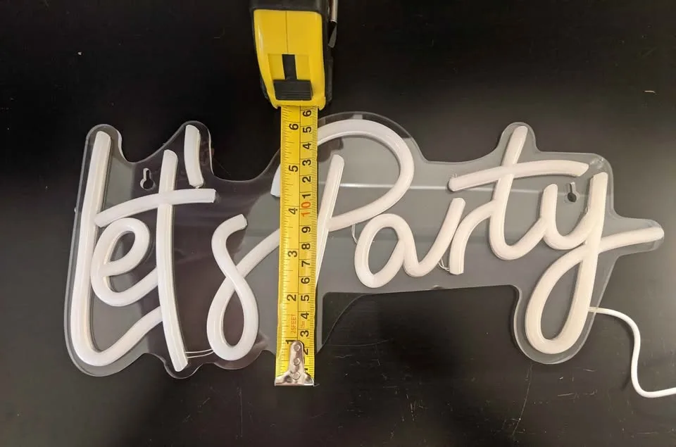 Neon Sign: Let's Party image indicator(4)