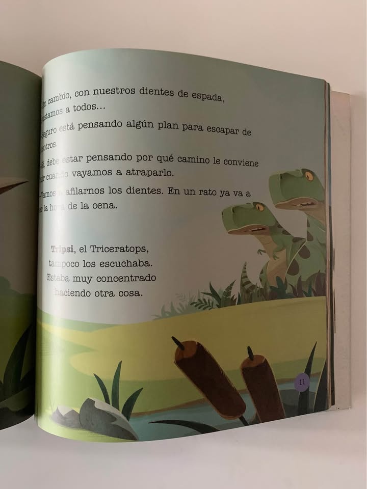Tiempo de Dinos book in Spanish - photo 3